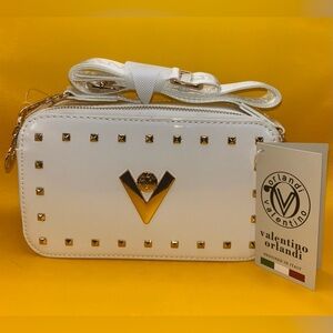 Valentino Orlandi Studded Crossbody Bag